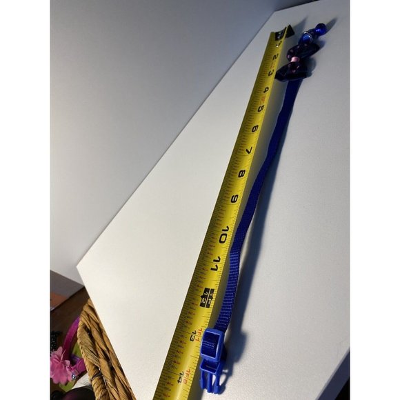 Bowtie Cat Collar with Bell, Blue and Pink, Brand New - Picture 5 of 6